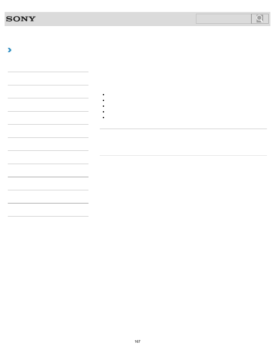About the internet connection services, How to use, Search | Sony SVS1512GPXB User Manual | Page 167 / 417