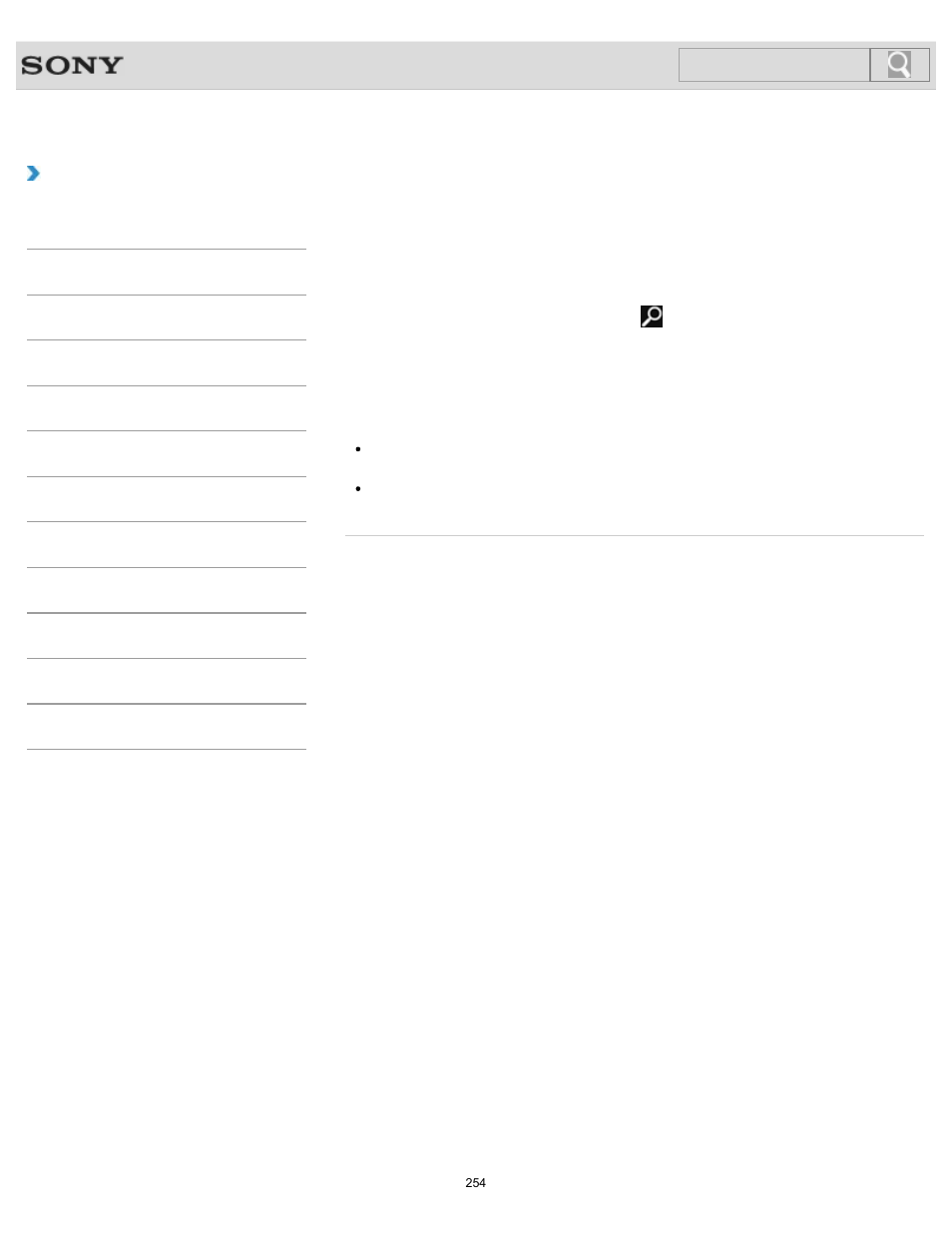 How to use, Search | Sony SVS1512GPXB User Manual | Page 254 / 417
