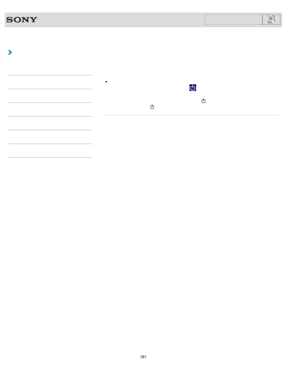 Troubleshooting, Search | Sony SVS1512GPXB User Manual | Page 381 / 417