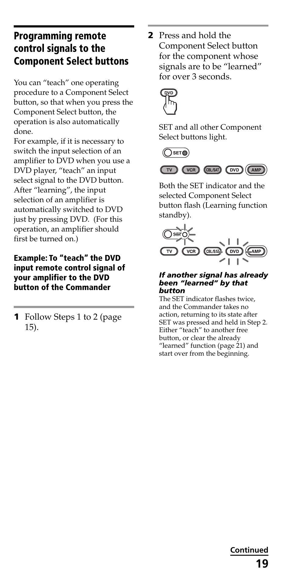 Sony RM-VL700S User Manual | Page 19 / 40