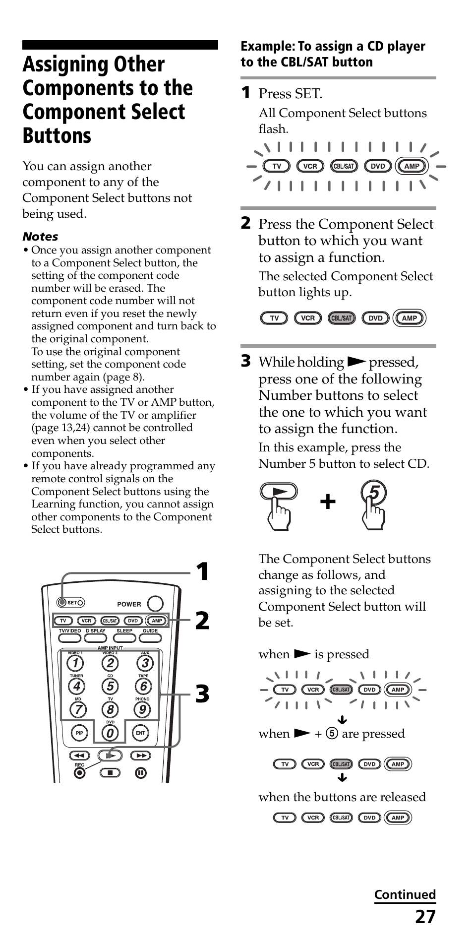 Sony RM-VL700S User Manual | Page 27 / 40