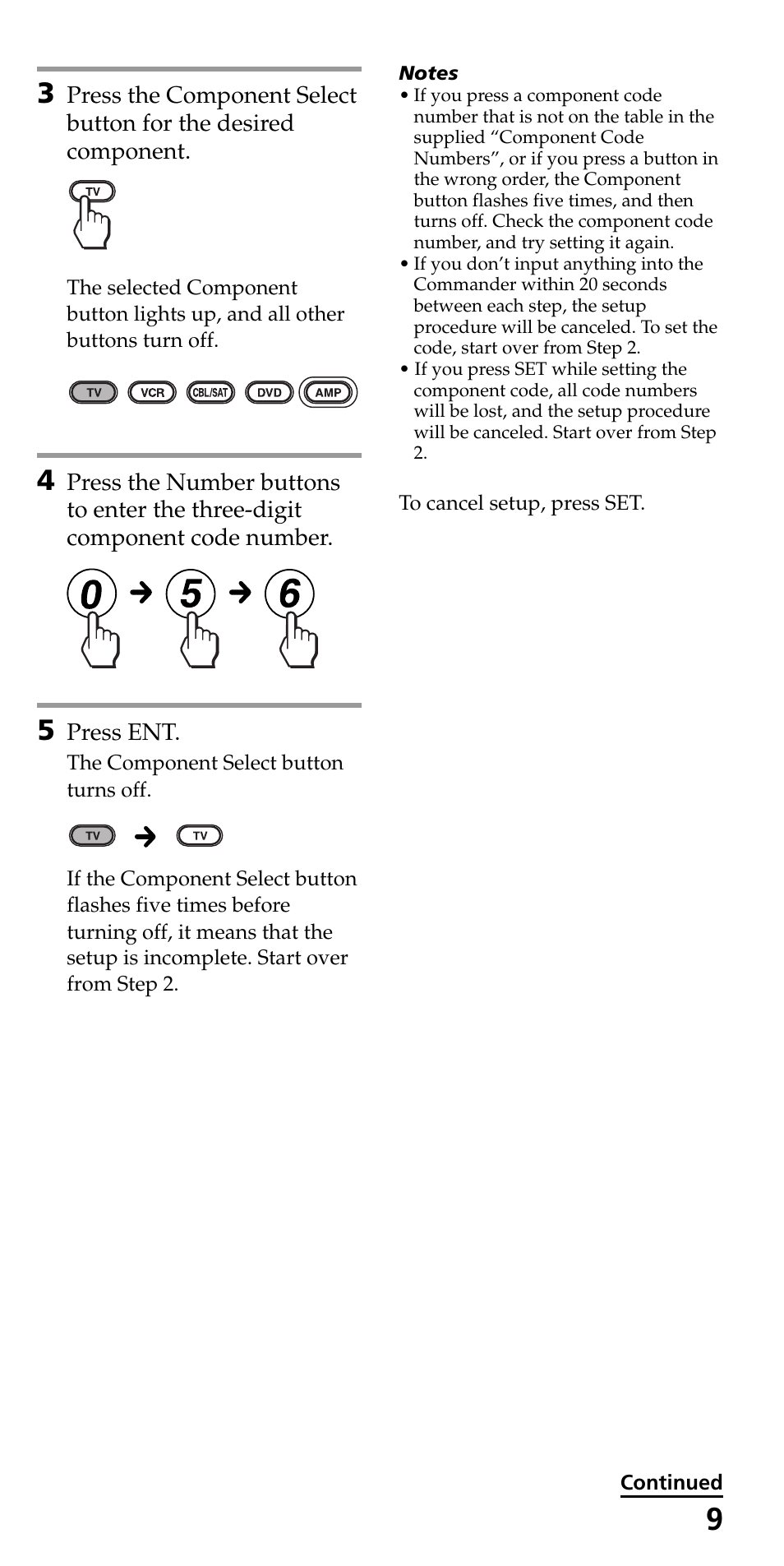 Sony RM-VL700S User Manual | Page 9 / 40