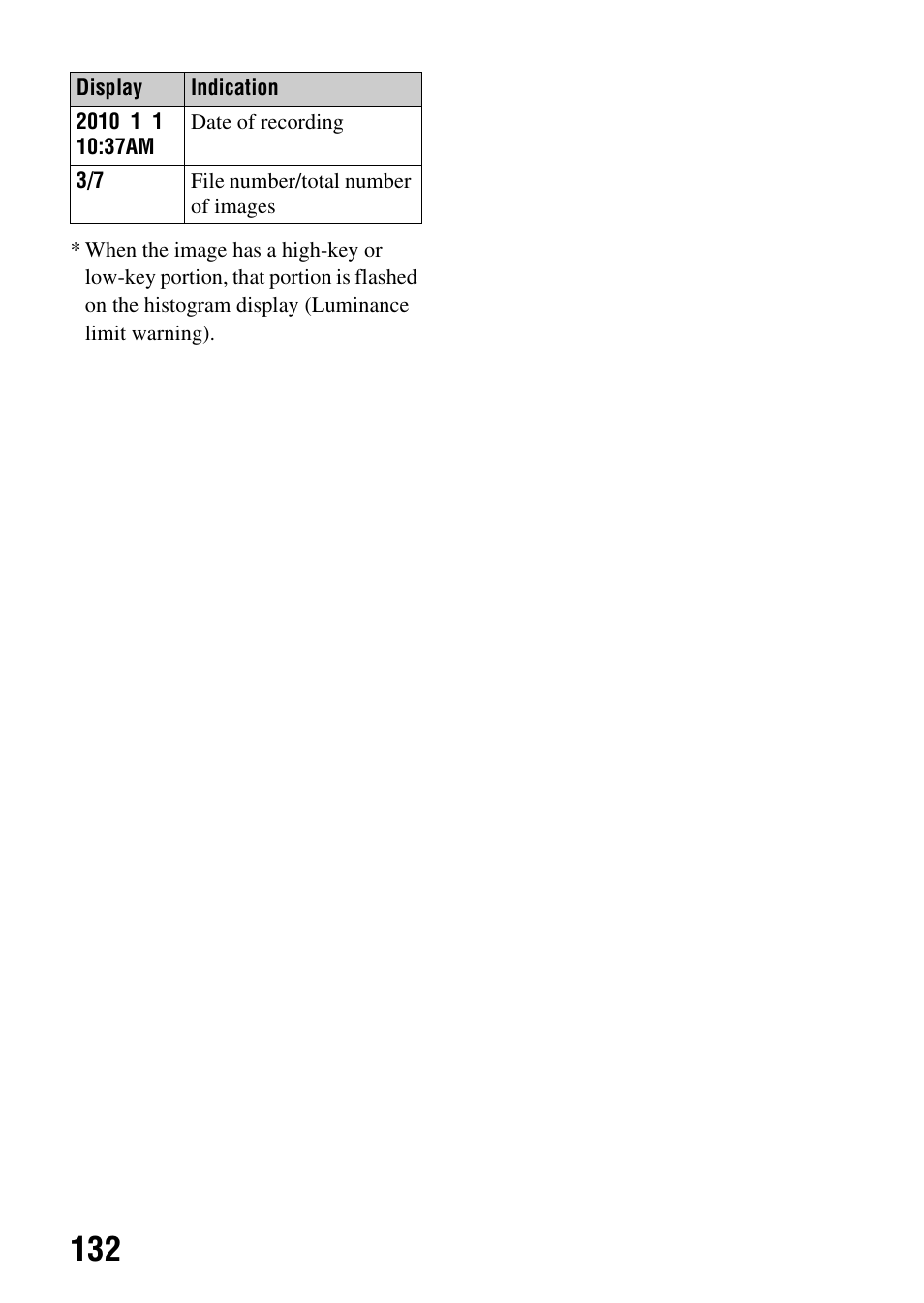 Sony DSLR-A580L User Manual | Page 132 / 199