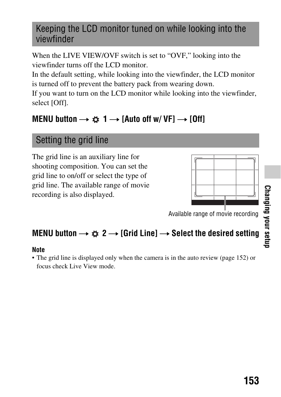 Vf (153) | Sony DSLR-A580L User Manual | Page 153 / 199