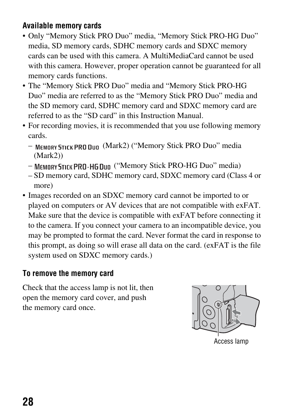 Mp (28) | Sony DSLR-A580L User Manual | Page 28 / 199