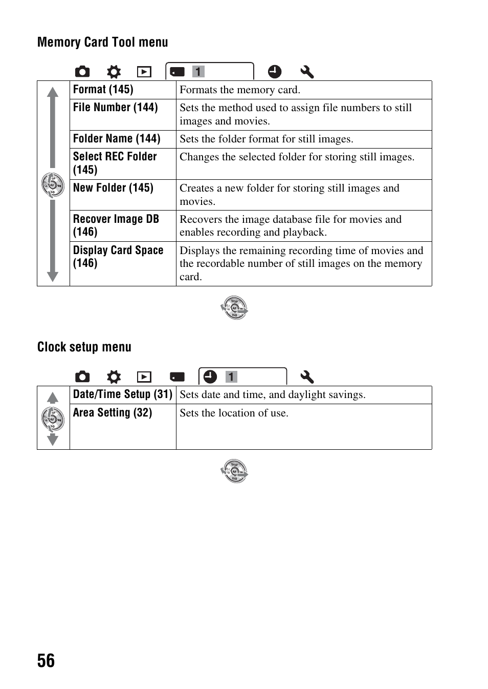 Sony DSLR-A580L User Manual | Page 56 / 199