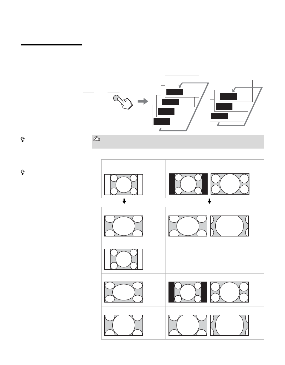 Special buttons on the remote control, Using the wide screen mode, 38 special buttons on the remote control | Sony KLV-S32A10 User Manual | Page 38 / 72