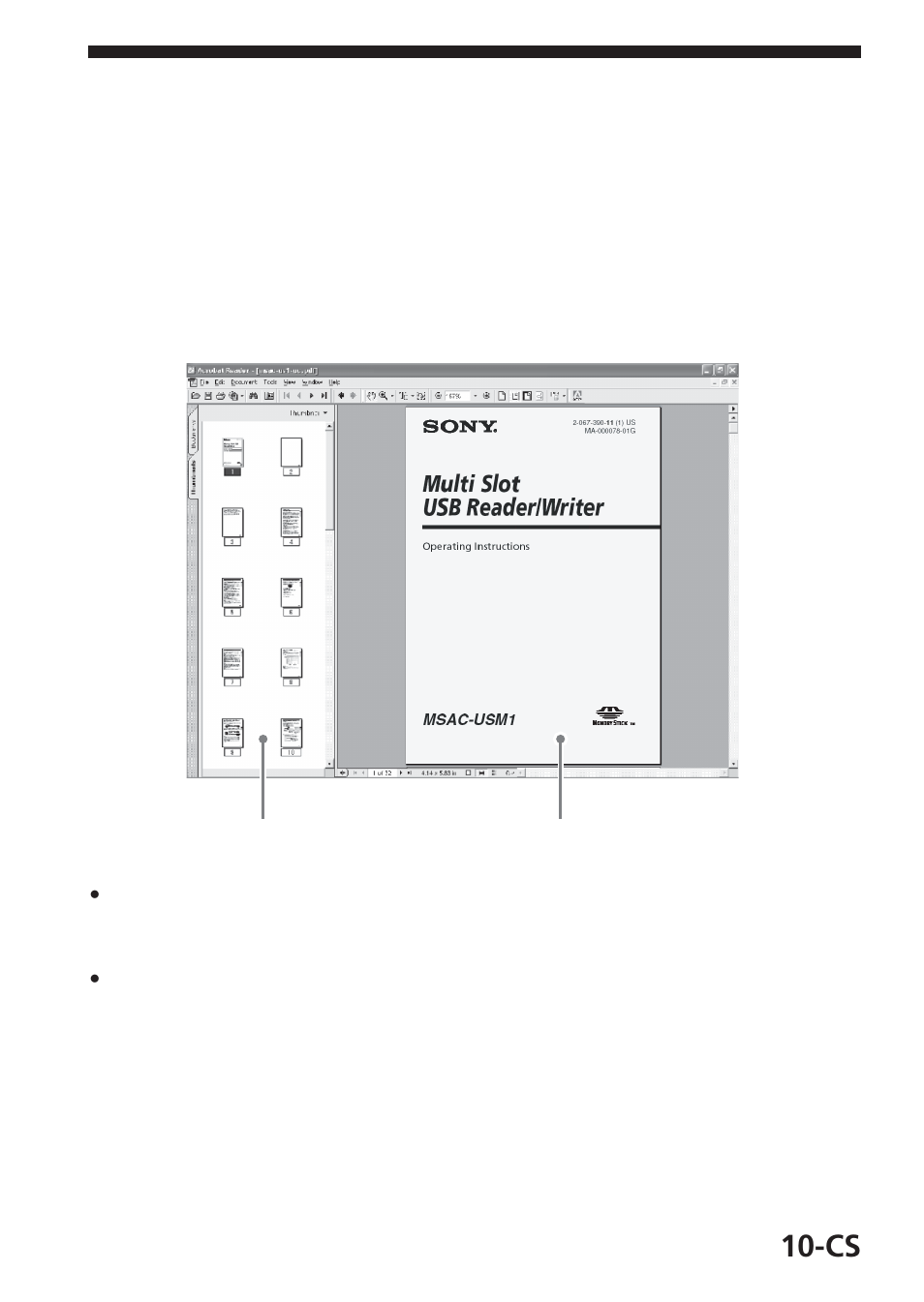 使用操作说明和“帮助, 使用 cd-rom 上的操作说明 | Sony MSAC-USM1 User Manual | Page 153 / 178