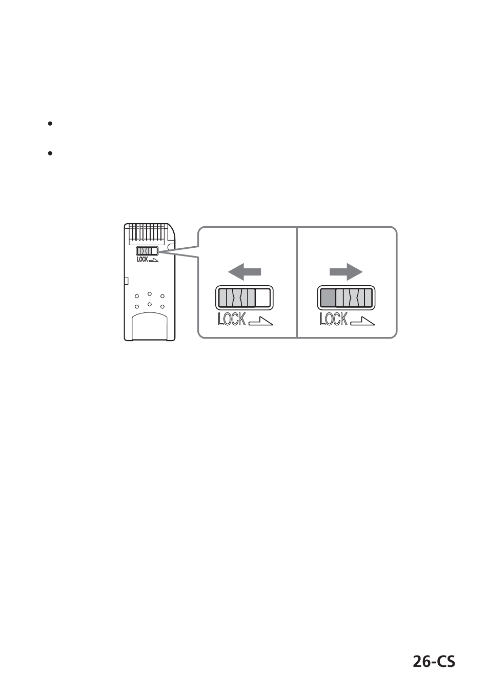 Cs 写保护数据, 数据读／写速度, Lock | Sony MSAC-USM1 User Manual | Page 169 / 178