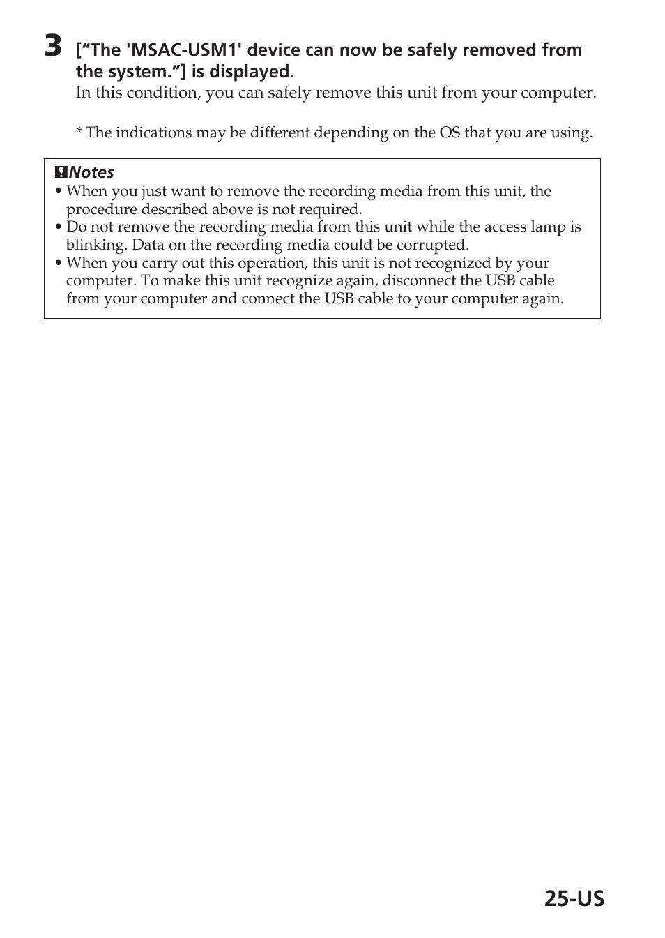 Sony MSAC-USM1 User Manual | Page 25 / 178