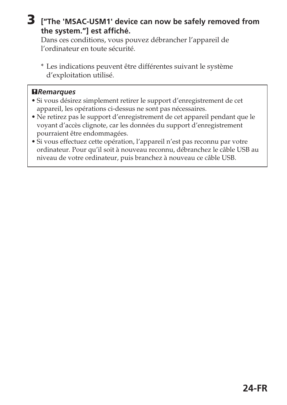 Sony MSAC-USM1 User Manual | Page 61 / 178