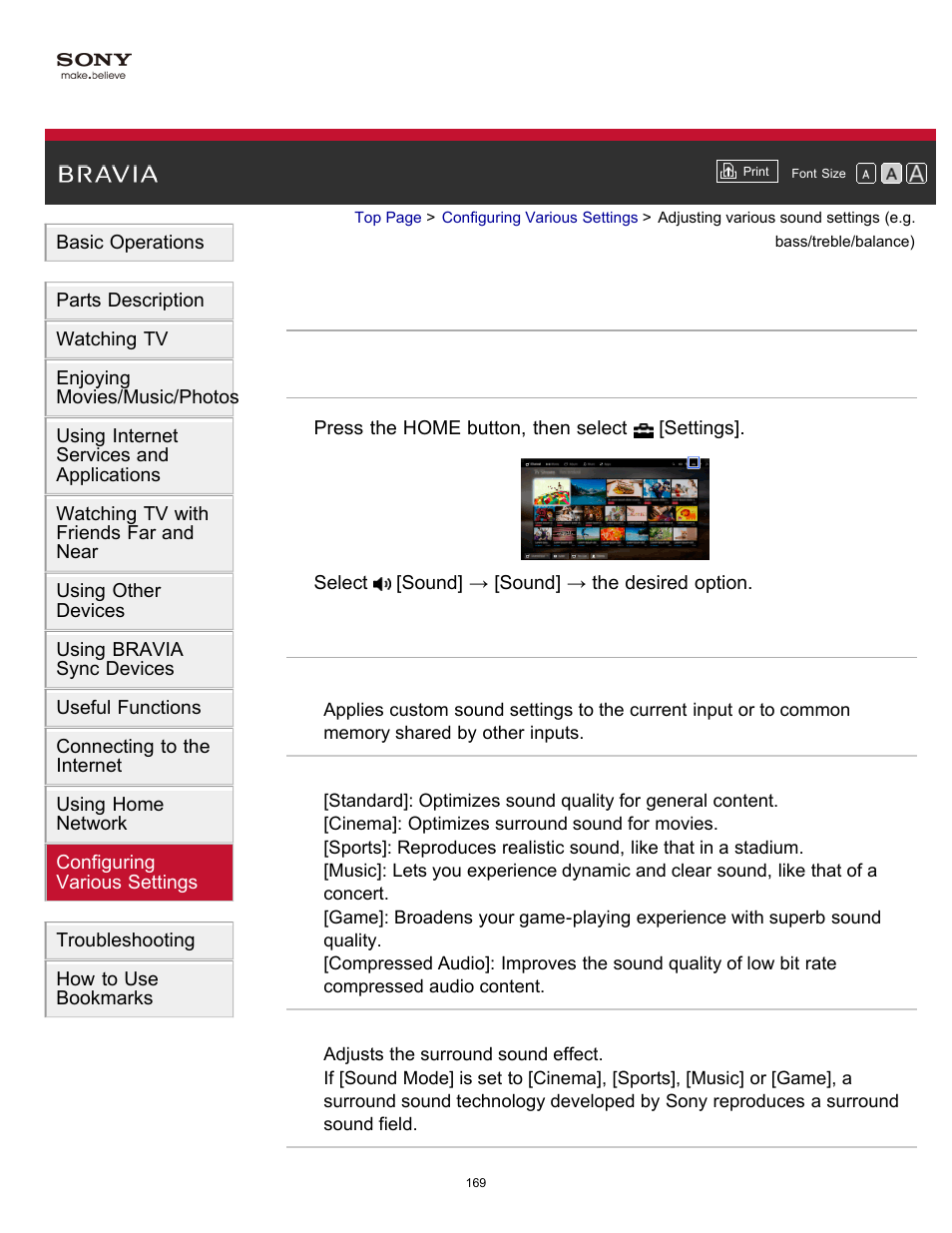 Sony XBR-55X900B User Manual | Page 175 / 255