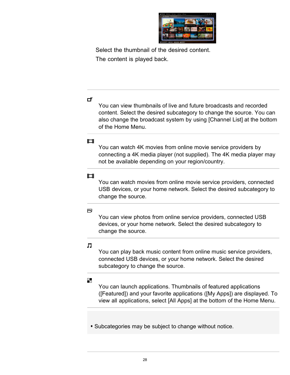 Sony XBR-55X900B User Manual | Page 34 / 255