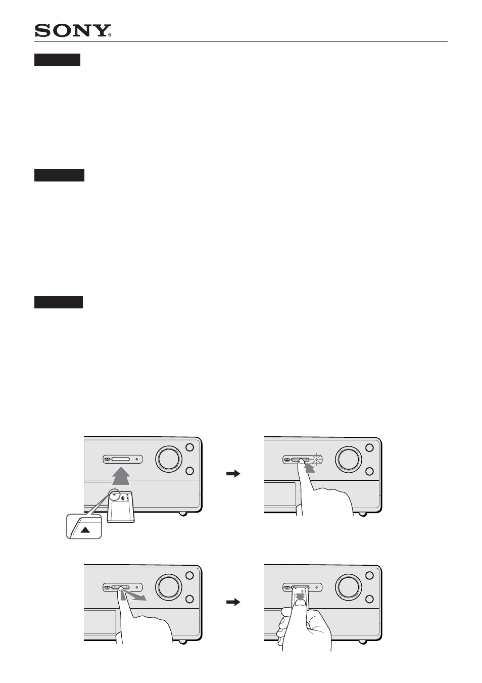 Sony KLV-30XBR900 User Manual | 1 page