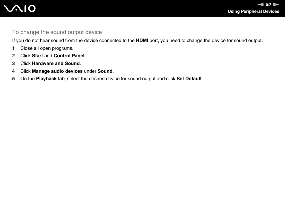 Sony VGN-FW190U User Manual | Page 80 / 195