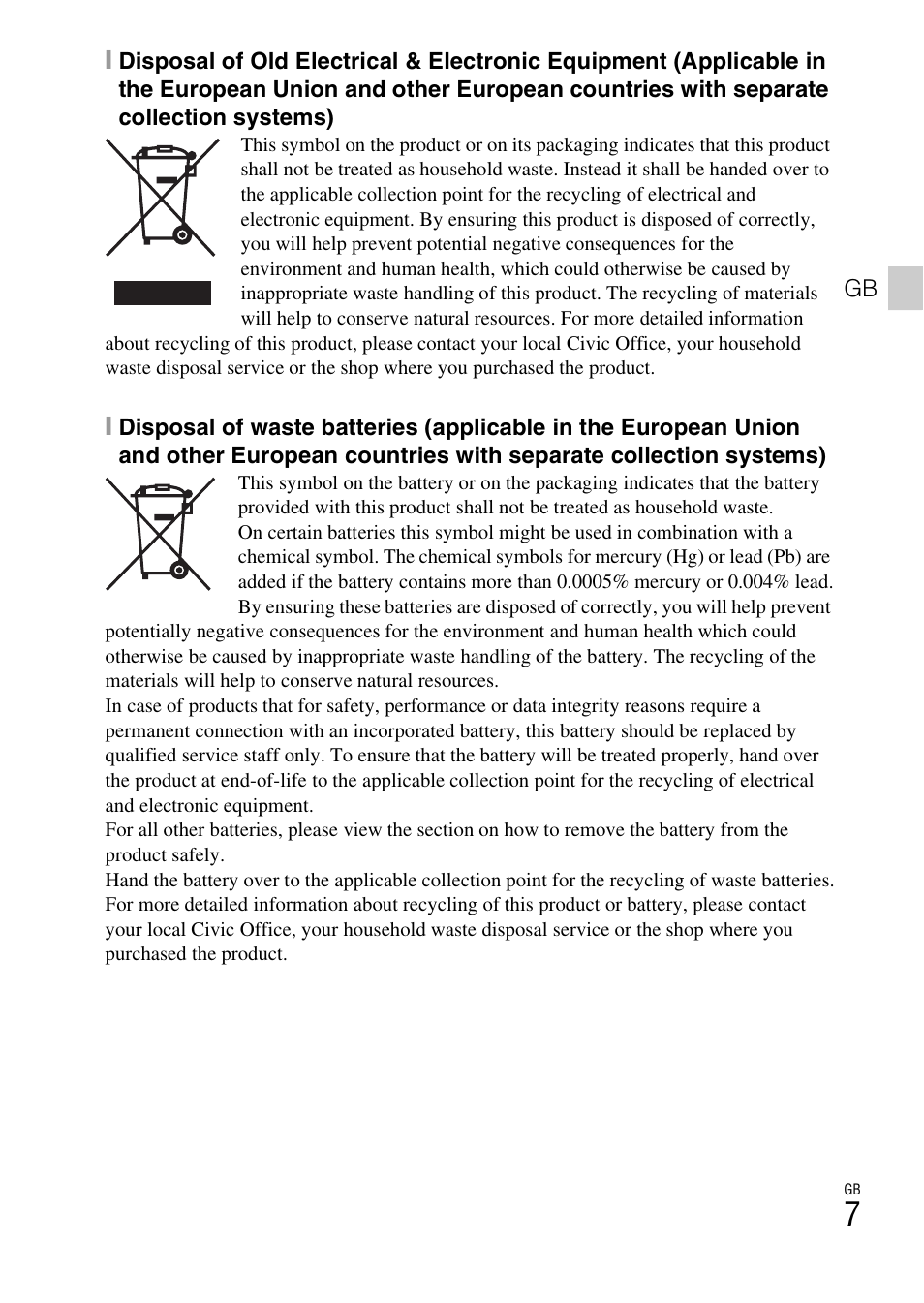 Sony DSC-HX50V User Manual | Page 7 / 72