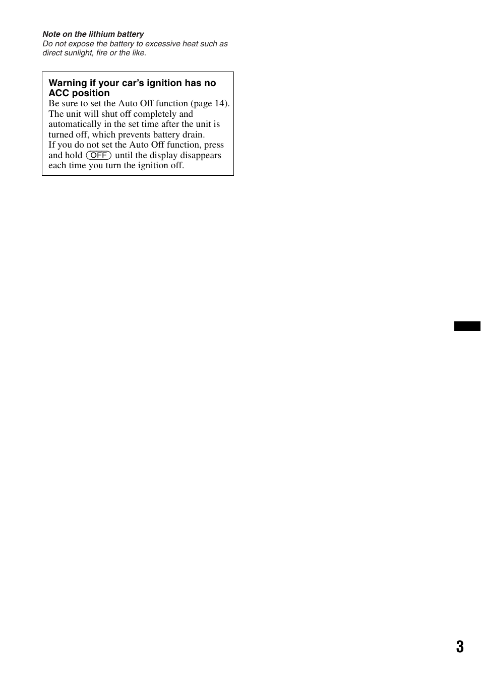 Sony CXS-GT3516F User Manual | Page 3 / 44