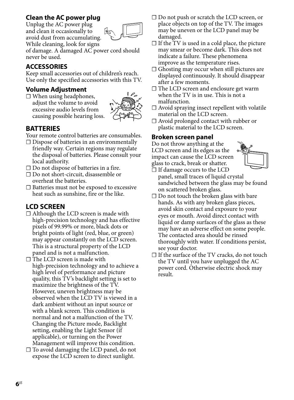 Sony XBR-79X900B User Manual | Page 6 / 20