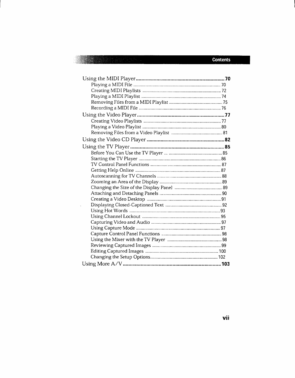 Sony PCV-130 User Manual | Page 7 / 203