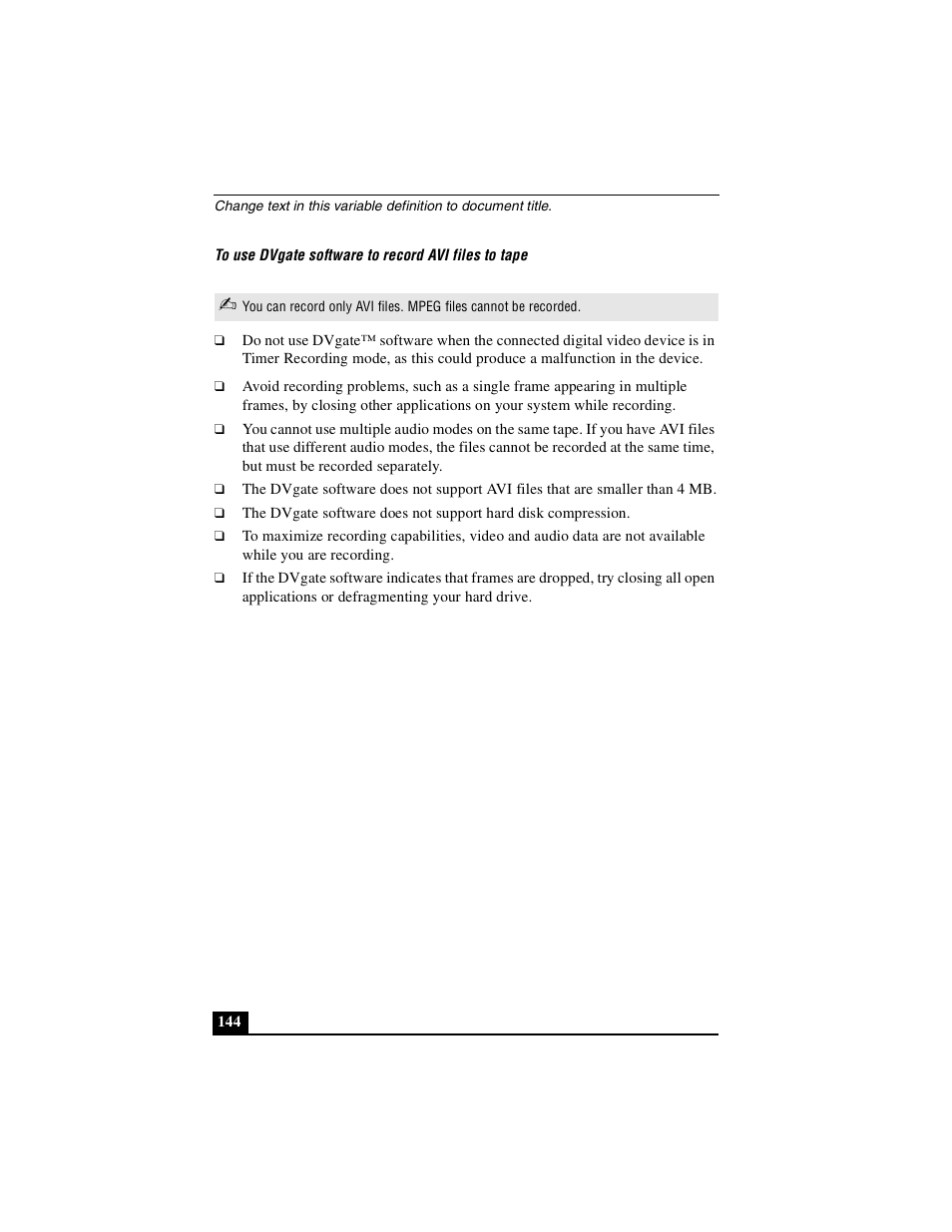 Sony PCG-GRX500K User Manual | Page 144 / 233