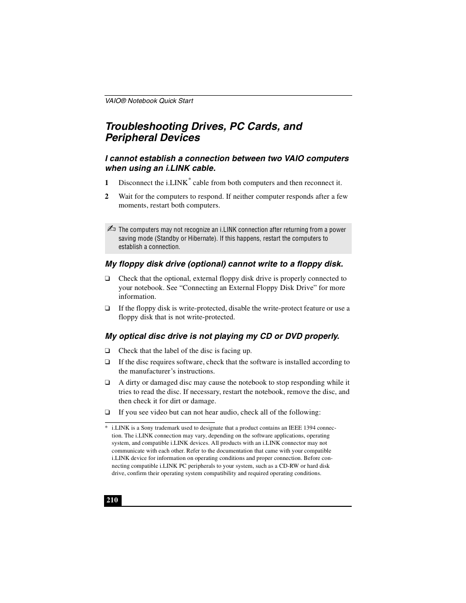 Sony PCG-GRX500K User Manual | Page 210 / 233