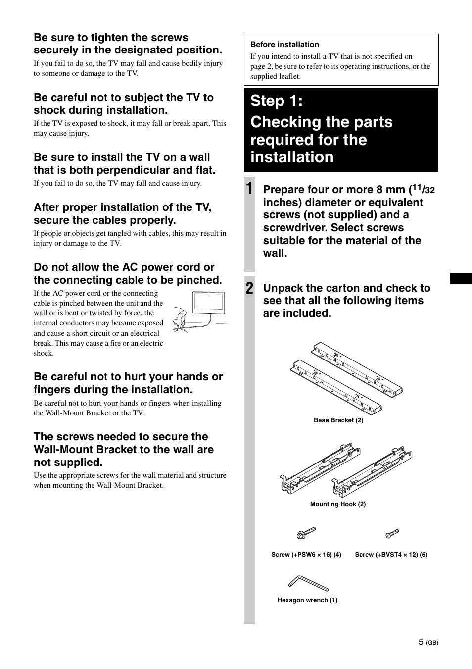 Sony KDL-40W3000 User Manual | Page 5 / 204