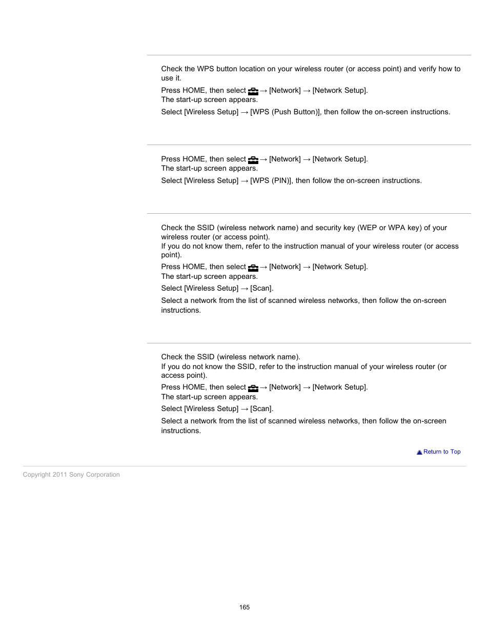 Sony KDL-32EX729 User Manual | Page 165 / 173