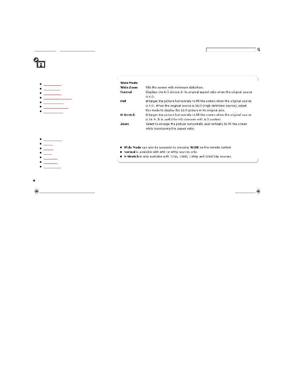 Picture & display, Screen settings | Sony KDL-46W5100 User Manual | Page 233 / 324
