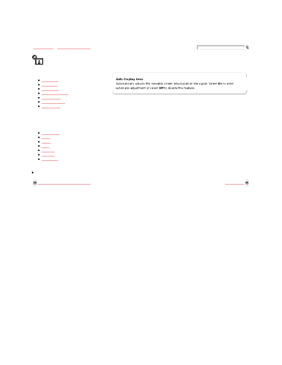 Picture & display, Screen settings | Sony KDL-46W5100 User Manual | Page 236 / 324