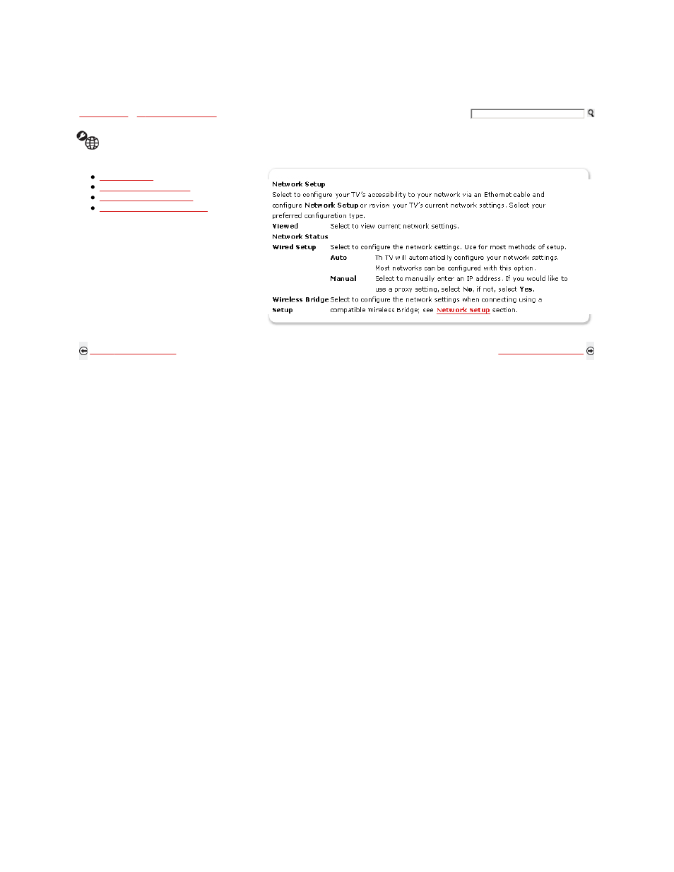 Network | Sony KDL-46W5100 User Manual | Page 264 / 324