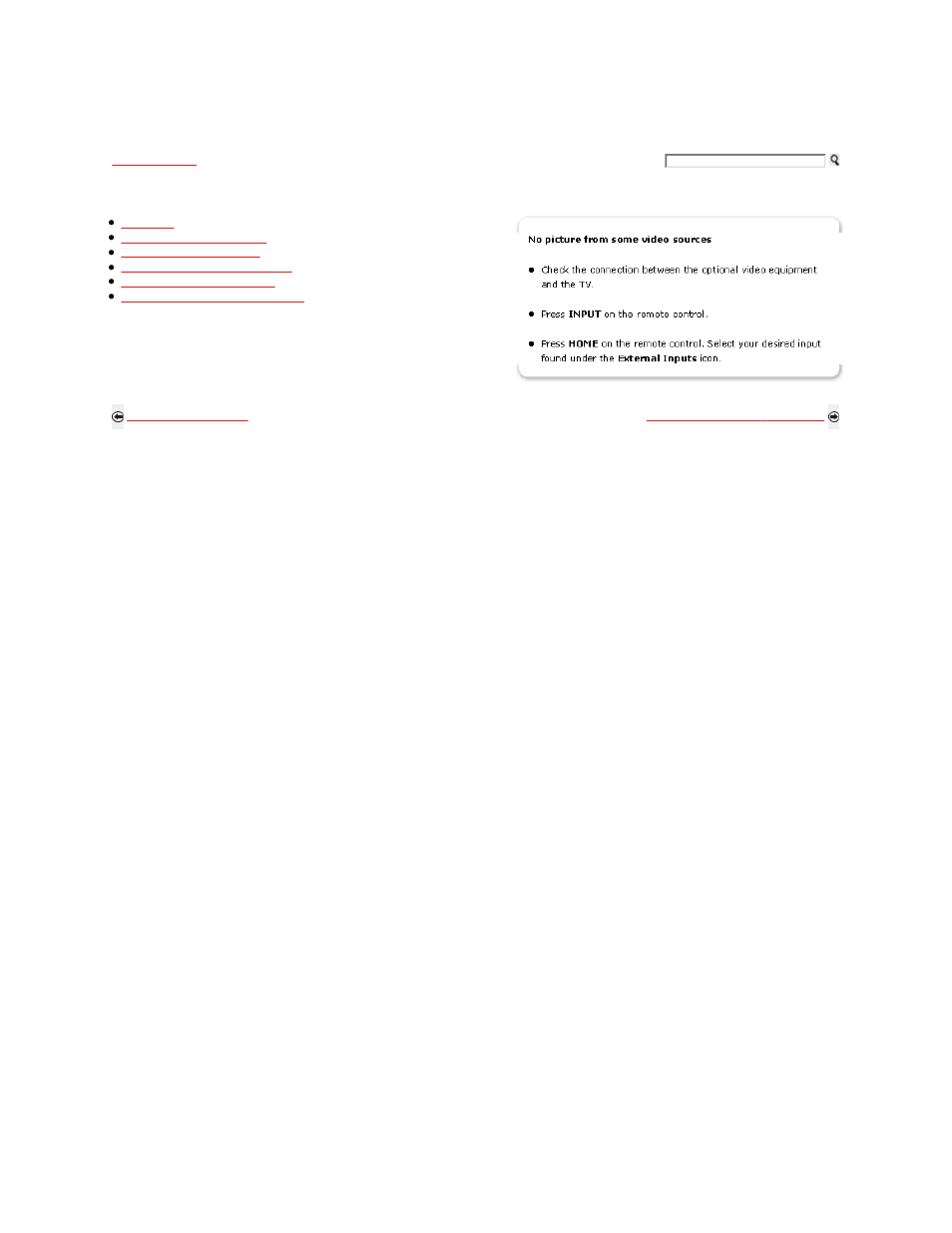 Troubleshooting - no picture | Sony KDL-46W5100 User Manual | Page 275 / 324