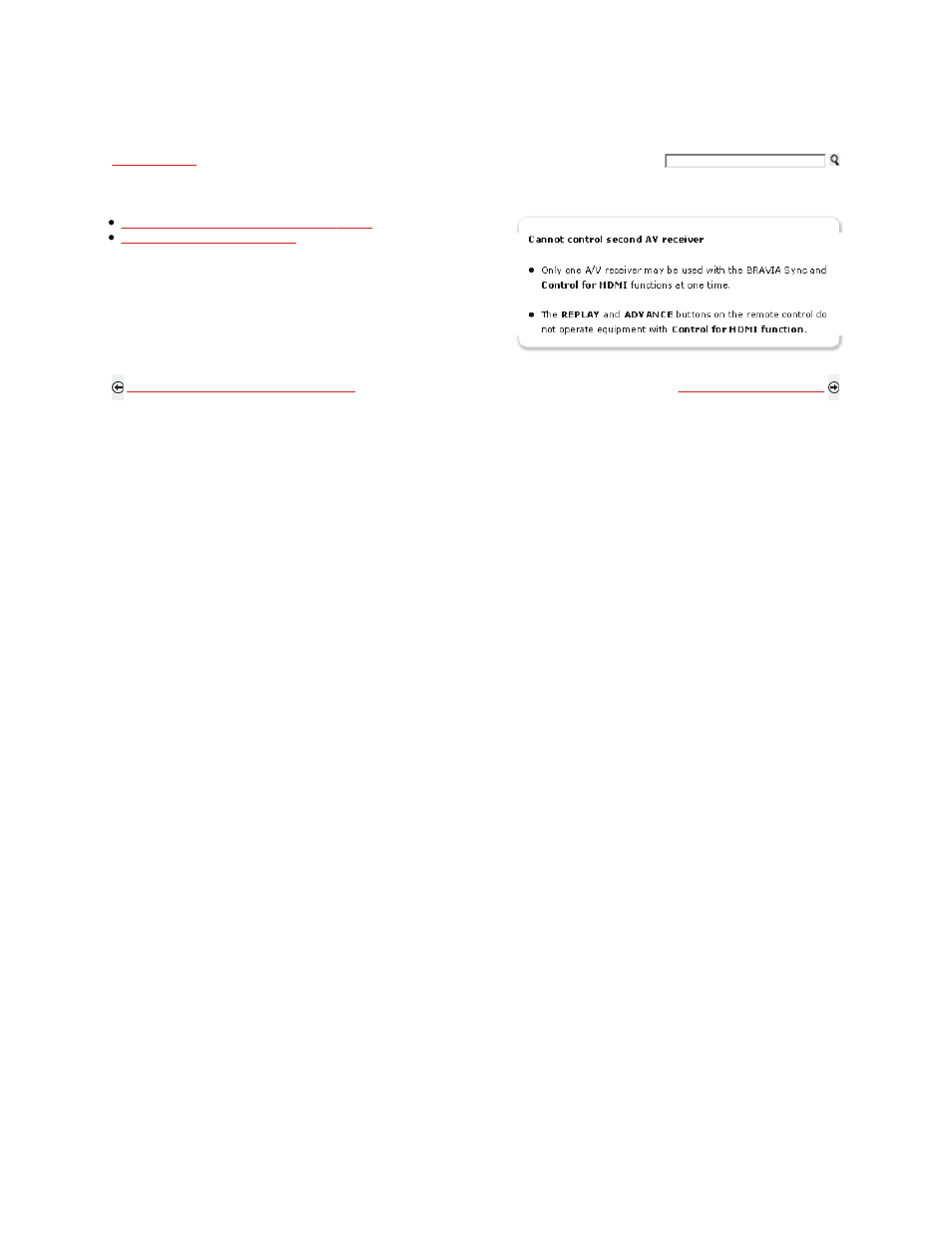 Troubleshooting - bravia sync | Sony KDL-46W5100 User Manual | Page 291 / 324