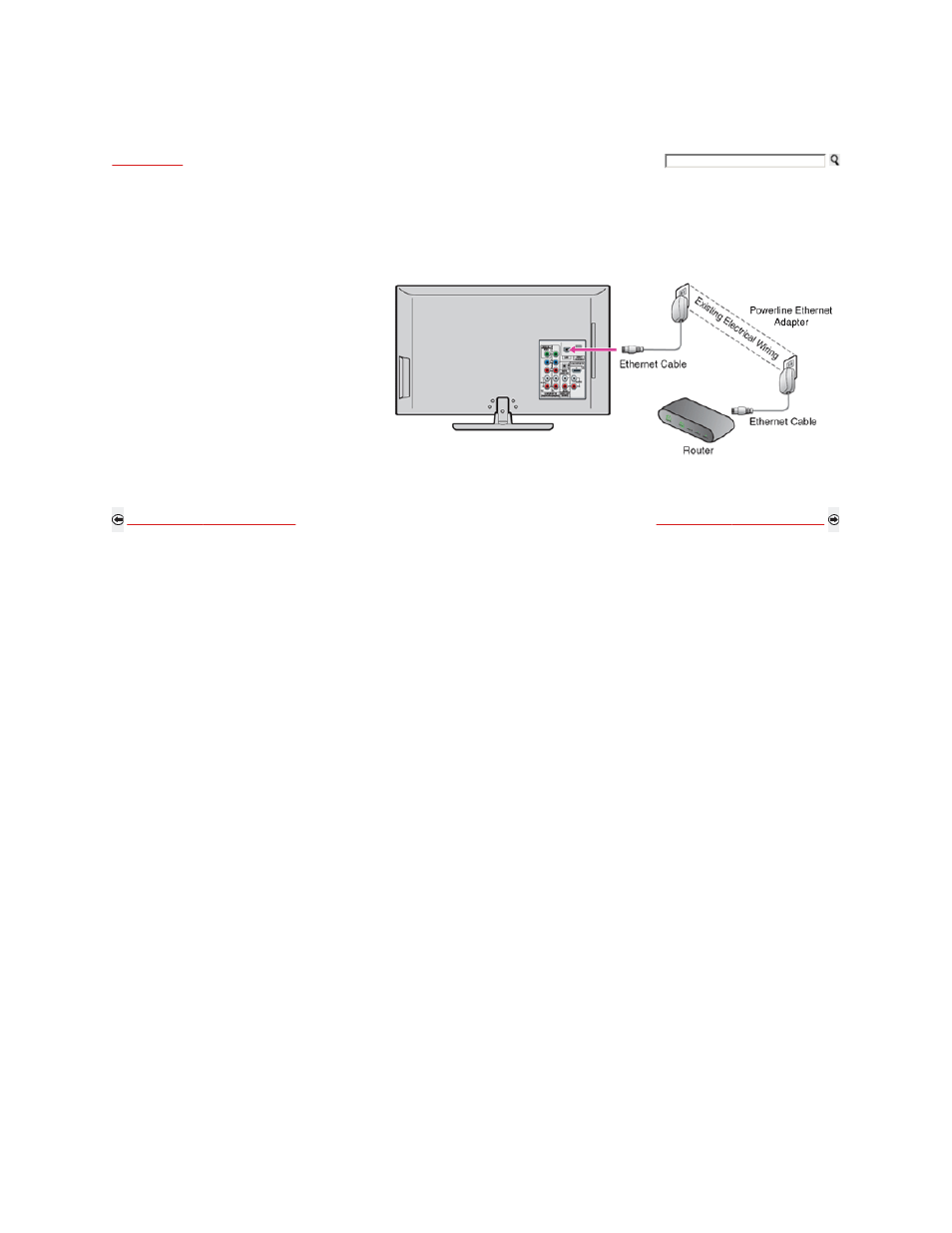 Network setup, Powerline adapter | Sony KDL-46W5100 User Manual | Page 43 / 324
