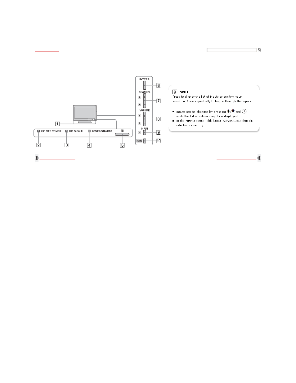 Tv controls | Sony KDL-46W5100 User Manual | Page 55 / 324