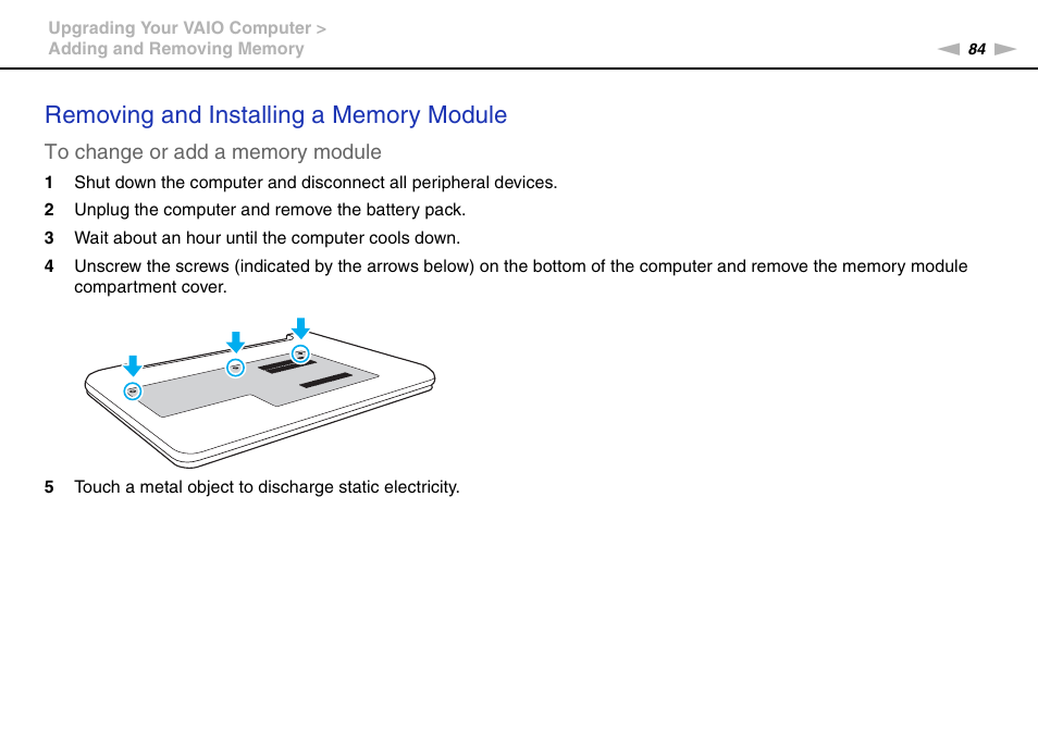 Sony VPCYB35KX User Manual | Page 84 / 145