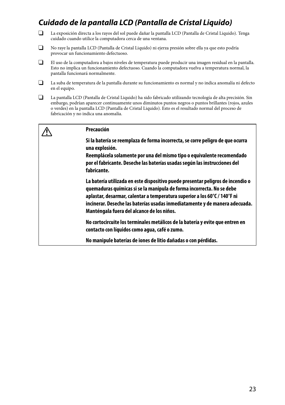 Sony SVE14A15FXS User Manual | Page 23 / 36