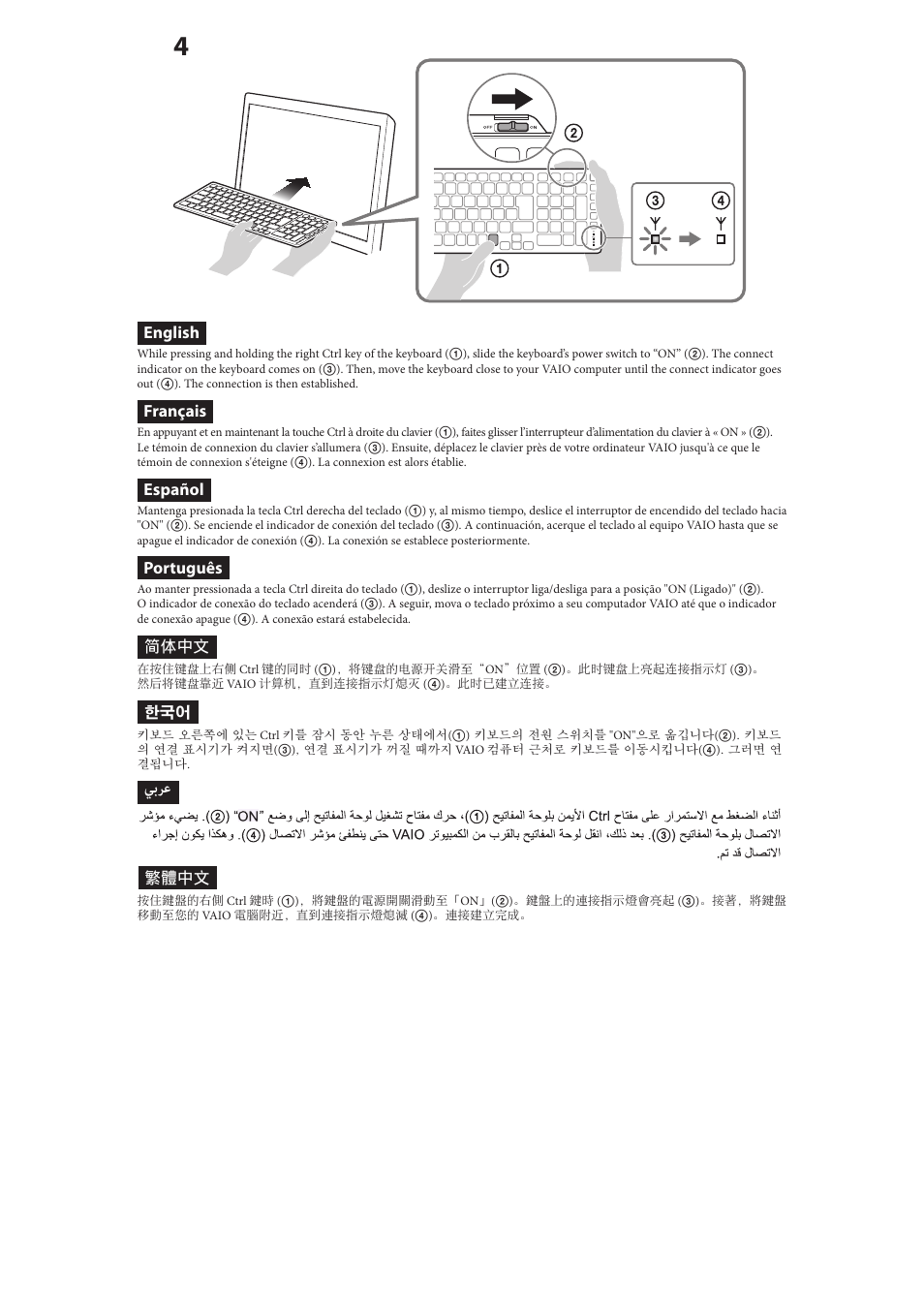 ﻲﺑﺮﻋ | Sony SVL241190X User Manual | Page 2 / 2