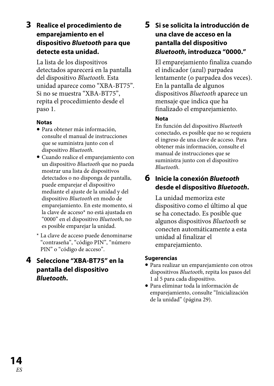 Sony XBA-BT75 User Manual | Page 46 / 64