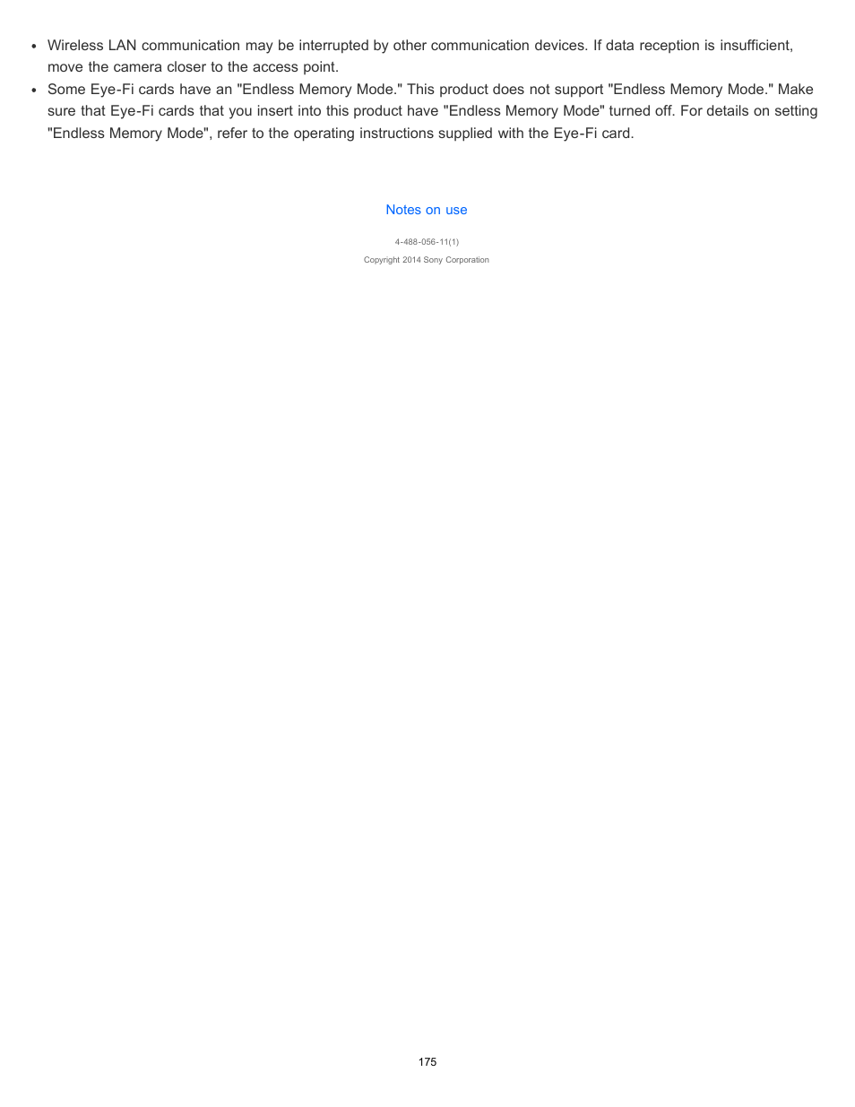Sony DSC-W830 User Manual | Page 168 / 254