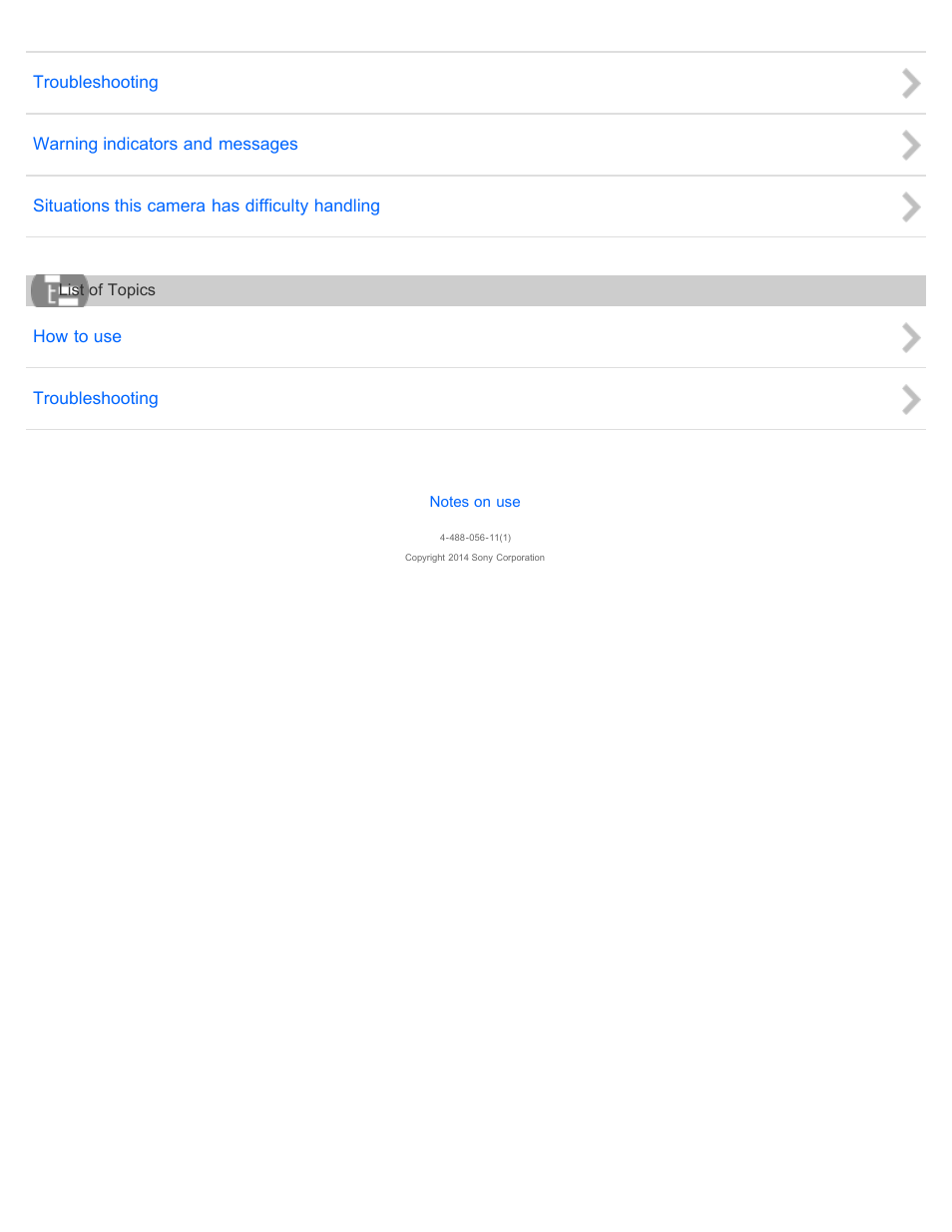 How to use, Troubleshooting | Sony DSC-W830 User Manual | Page 2 / 254