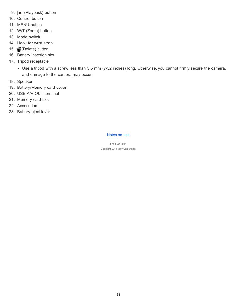 Sony DSC-W830 User Manual | Page 75 / 254