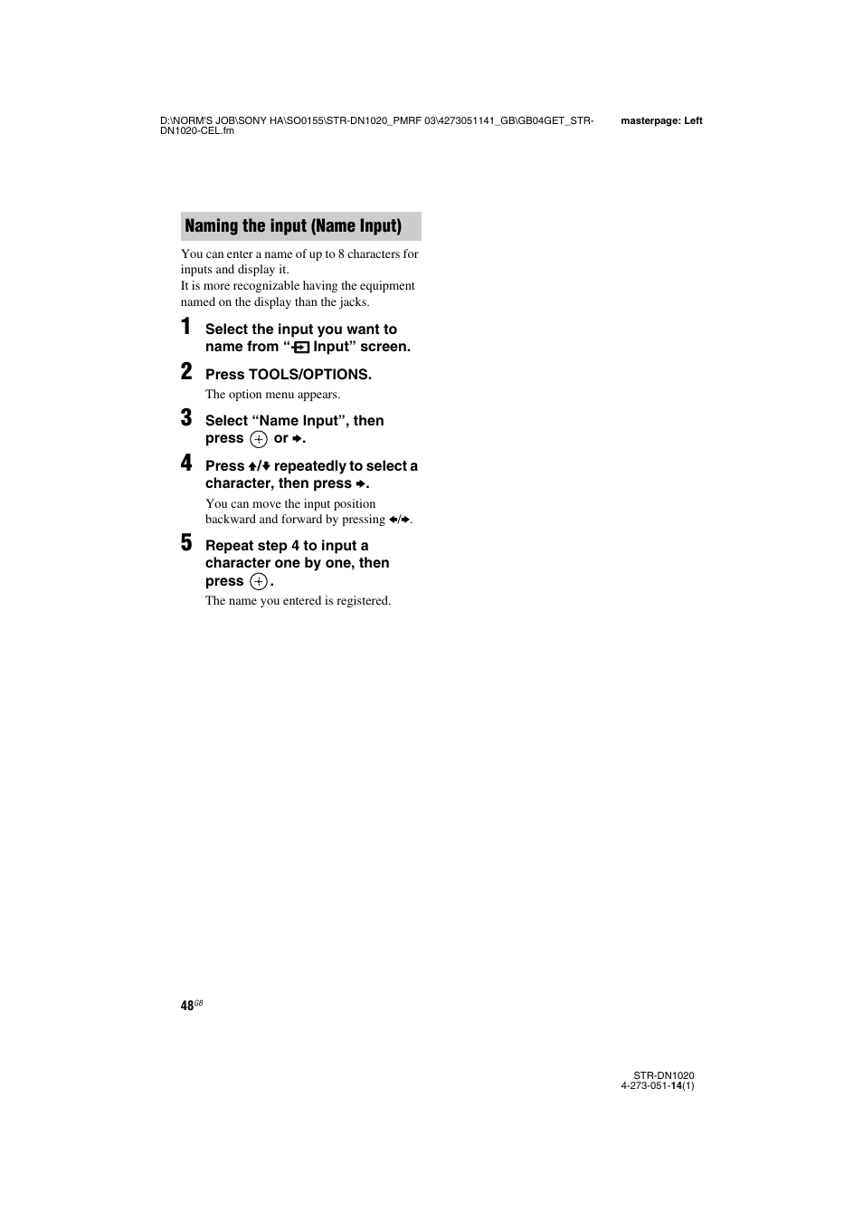 Sony STR-DN1020 User Manual | Page 48 / 132