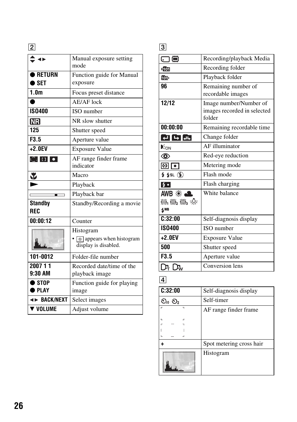 Sony DSC-W200 User Manual | Page 26 / 36