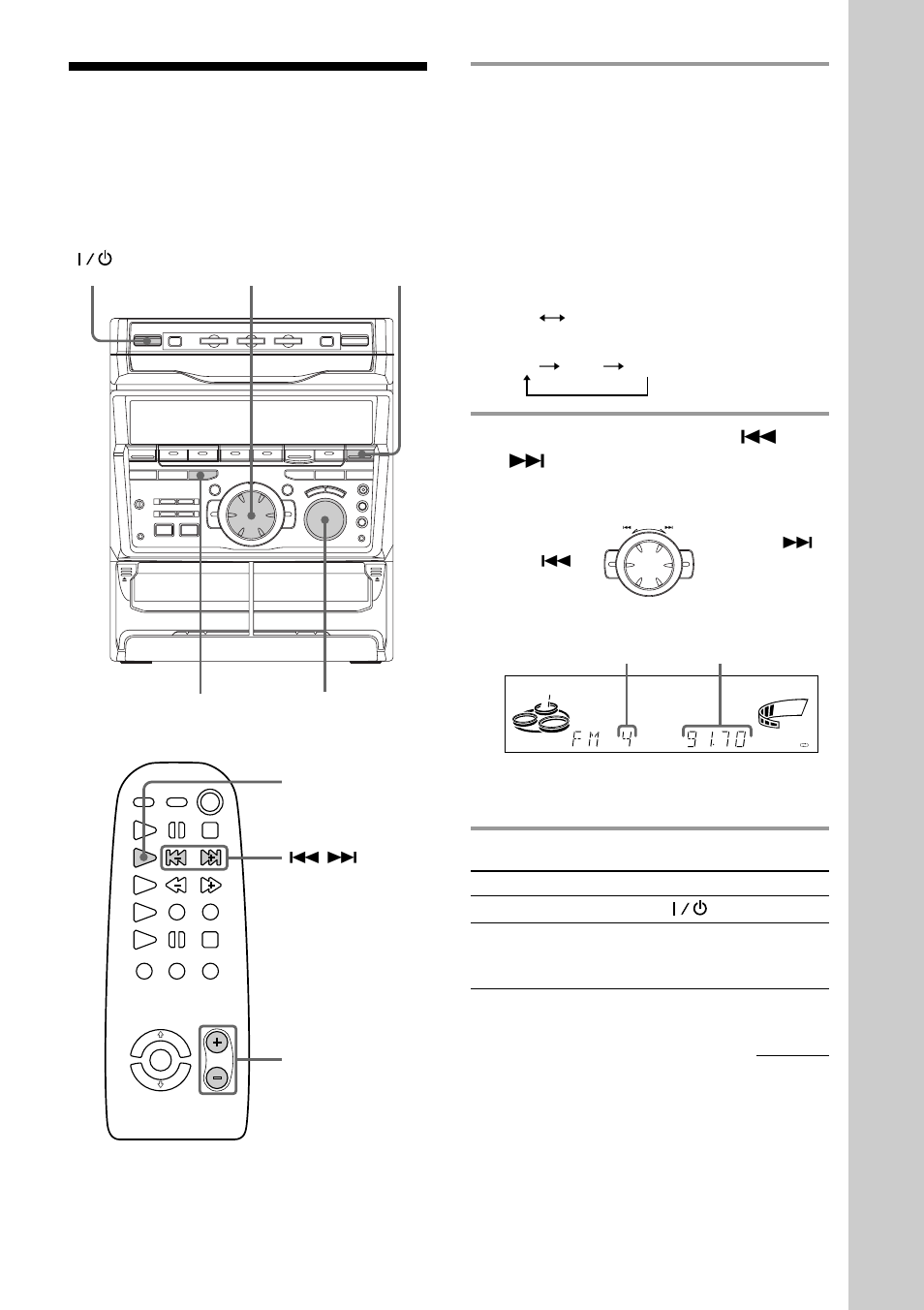 Listening to the radio | Sony MHC-RXD5 User Manual | Page 13 / 48