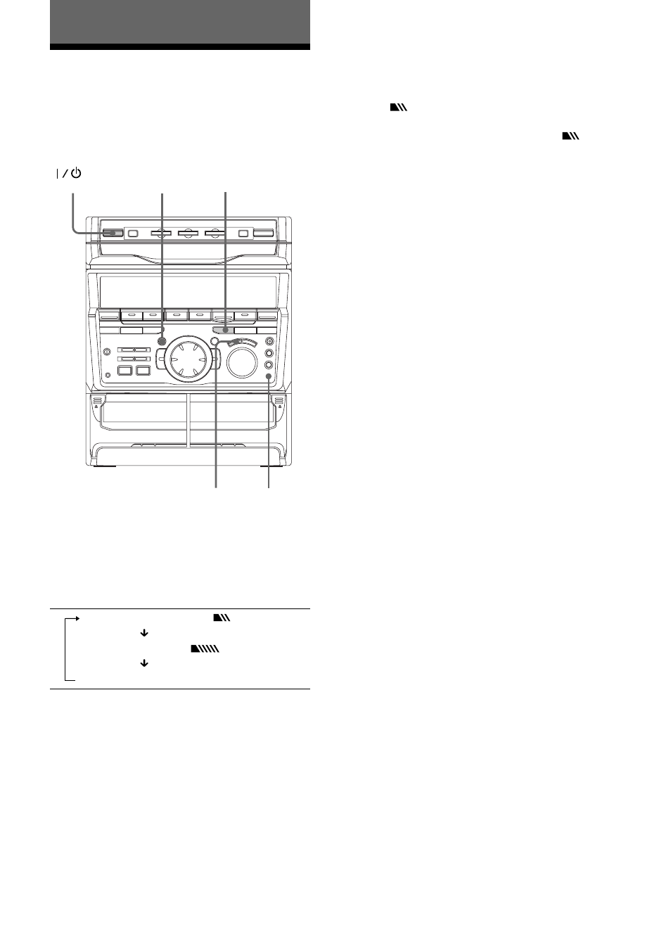 Adjusting the sound, Sound adjustment | Sony MHC-RXD5 User Manual | Page 27 / 48