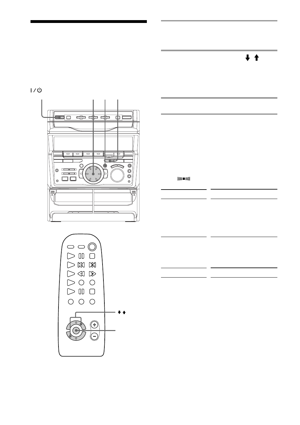 Selecting the audio emphasis | Sony MHC-RXD5 User Manual | Page 28 / 48