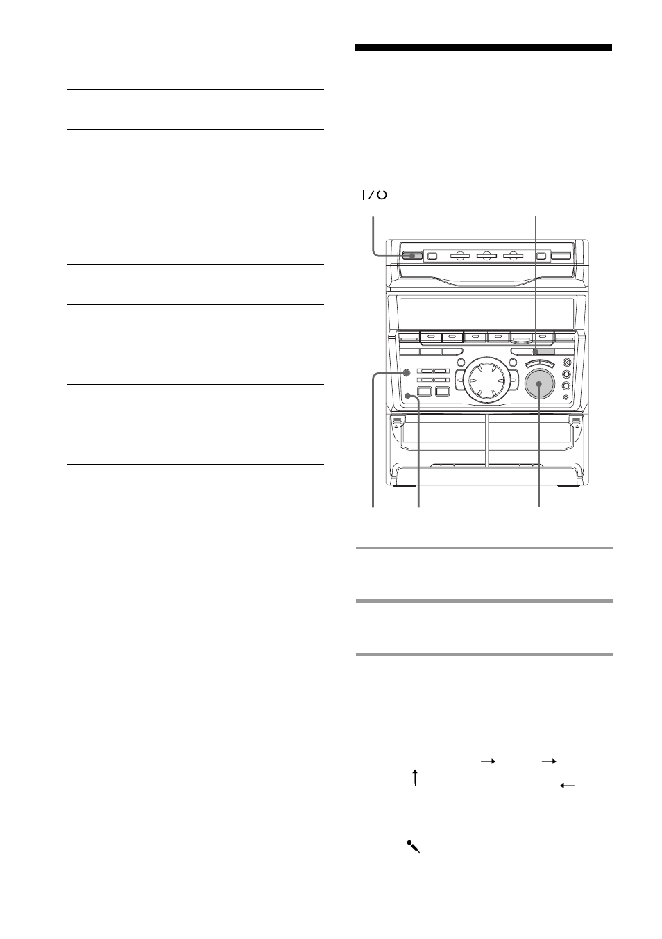 Singing along: karaoke | Sony MHC-RXD5 User Manual | Page 32 / 48