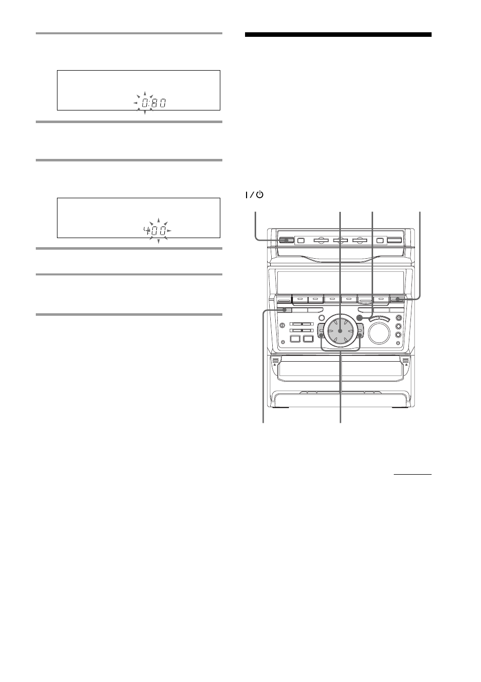 Step 3: presetting radio stations | Sony MHC-RXD5 User Manual | Page 7 / 48
