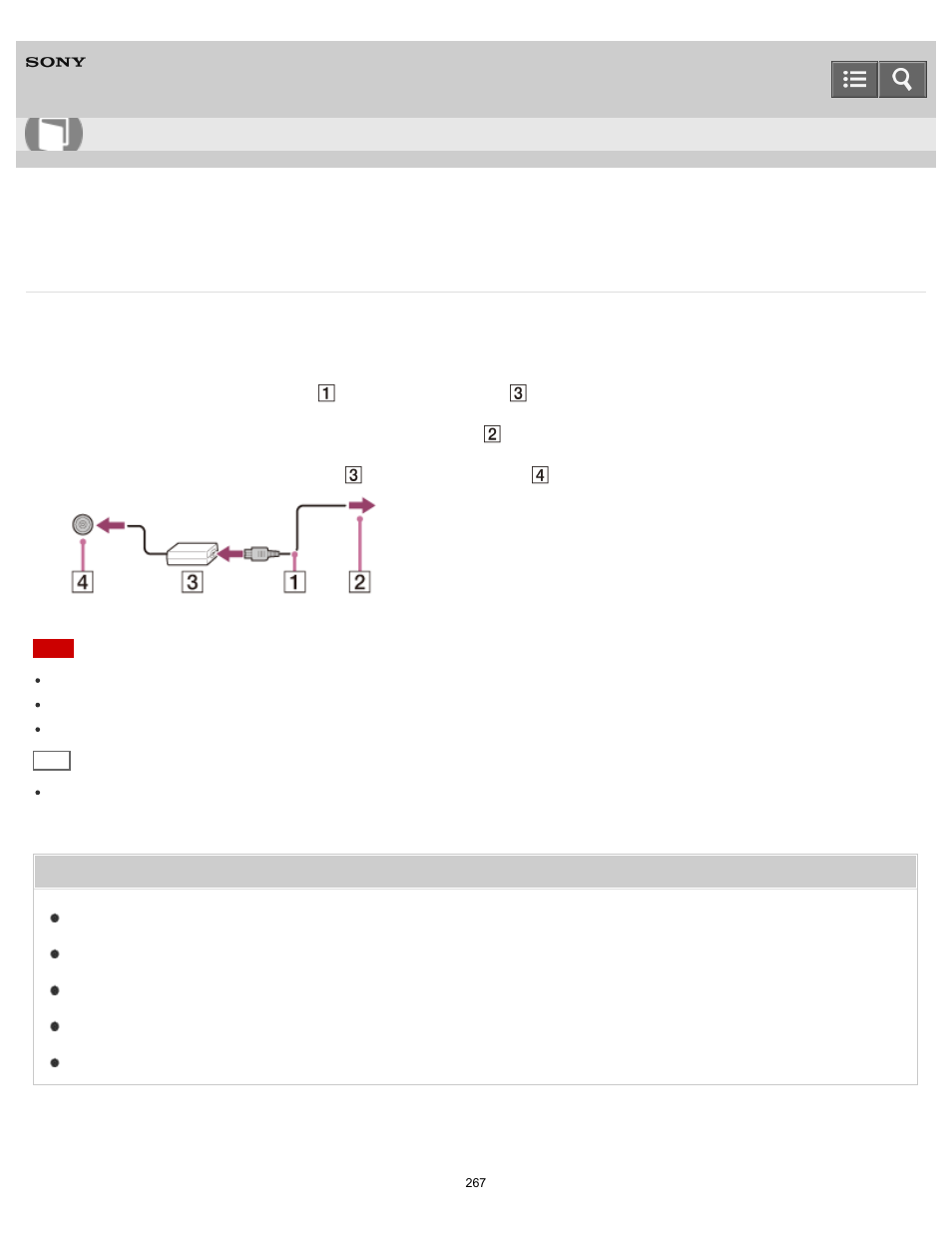 Connecting a power source, Connect your vaio computer to an ac power source, User guide | Sony SVT21223CYB User Manual | Page 267 / 475