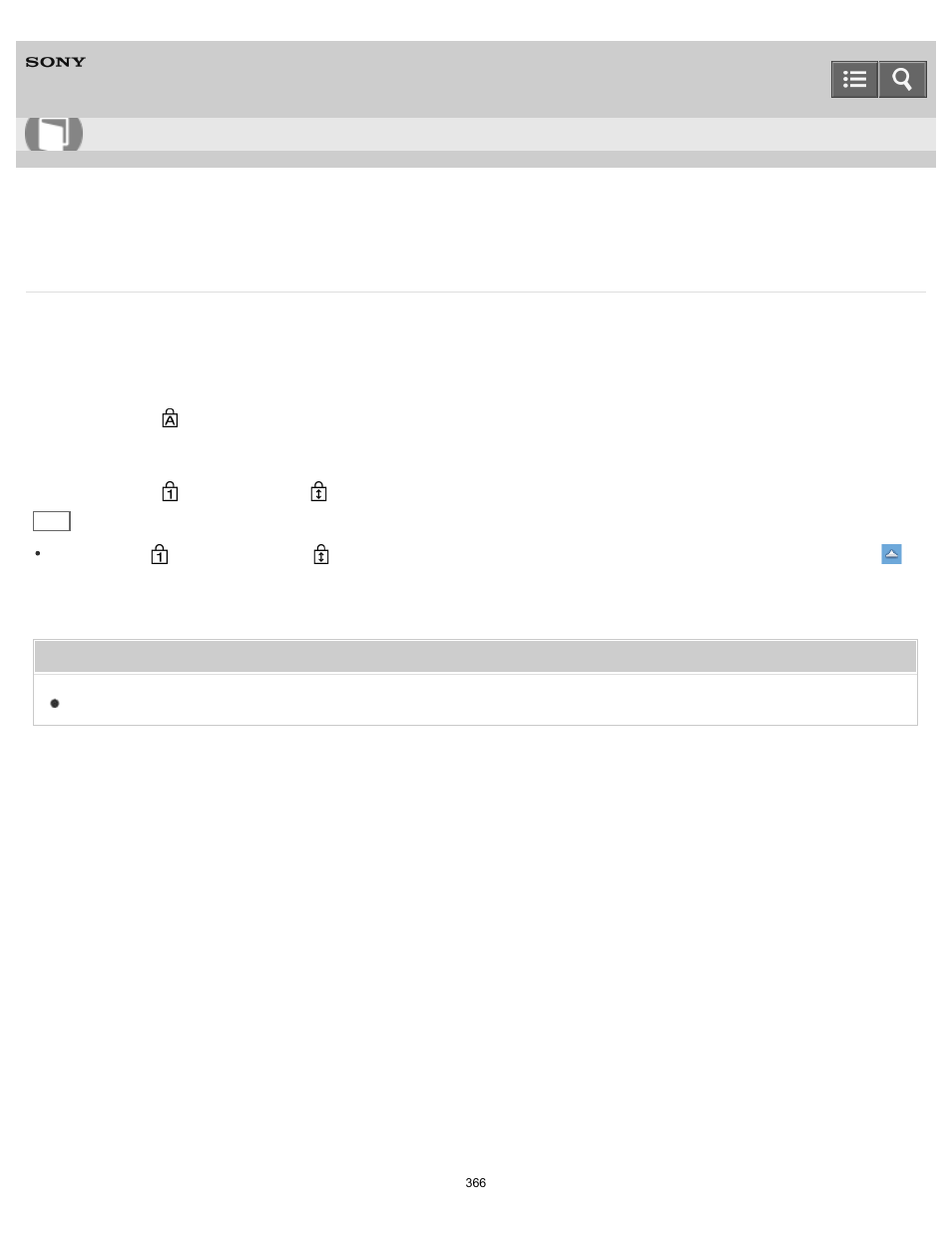 User guide | Sony SVT21223CYB User Manual | Page 366 / 475